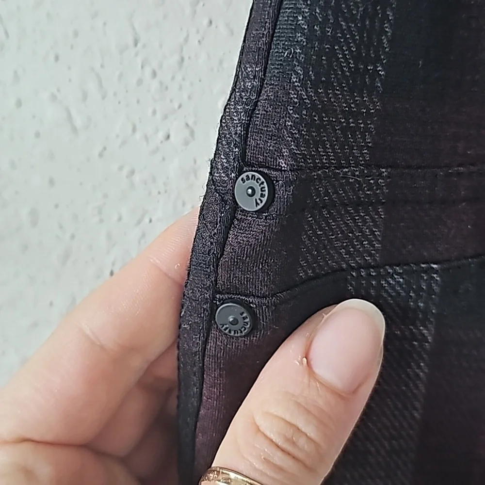 Sanctuary Plaid Pant - Picture 8 of 11